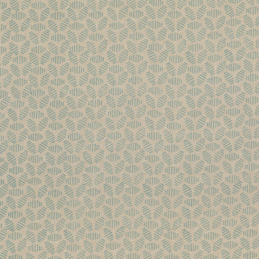 BAKER LIFESTYLE - BUMBLE BEE- AQUA - Fabric by the Yard AQUA