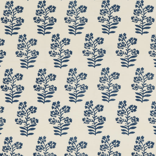 BAKER LIFESTYLE - WILD FLOWER- INDIGO - Fabric by the Yard INDIGO
