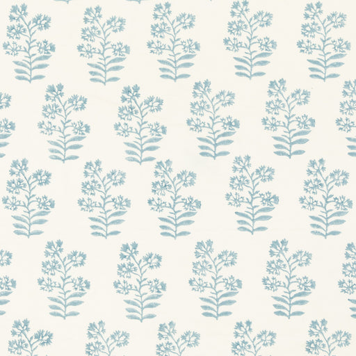 BAKER LIFESTYLE - WILD FLOWER- SOFT BLUE - Fabric by the Yard SOFT BLUE
