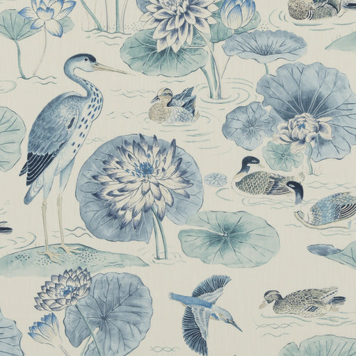 BAKER LIFESTYLE - ELLINGHAM- BLUE - Fabric by the Yard BLUE