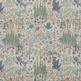 BAKER LIFESTYLE - BRIDPORT- BLUE/RED - Fabric by the Yard