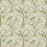 BAKER LIFESTYLE - LULWORTH- GREEN/PINK - Fabric by the Yard