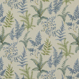 BAKER LIFESTYLE - FERNDOWN- BLUE - Fabric by the Yard