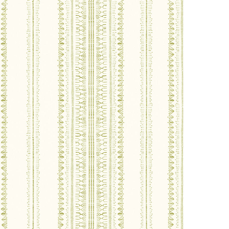 PURE EDIT - BODO STRIPE WP - WILLOW - Wallpaper By The ROLL