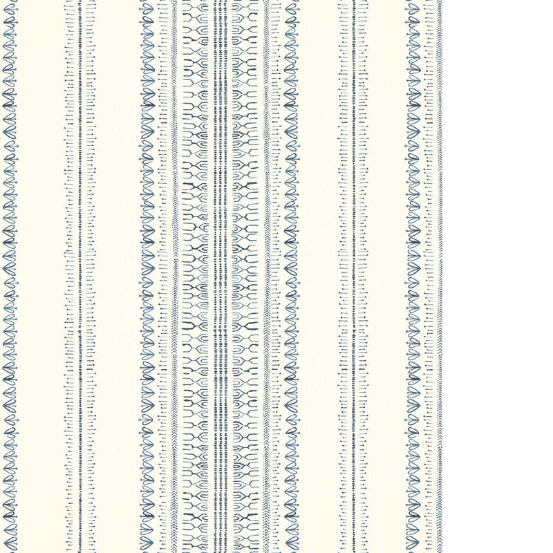 PURE EDIT - BODO STRIPE WP - INK - Wallpaper By The ROLL