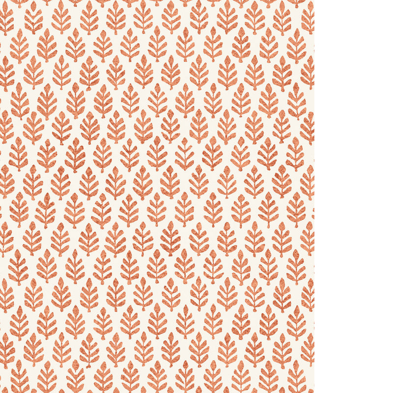 PURE EDIT - FOLIA WP - CINNABAR - Wallpaper By The ROLL