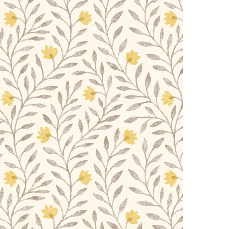 PURE EDIT - YASMINA WP - HONEY - Wallpaper By The ROLL