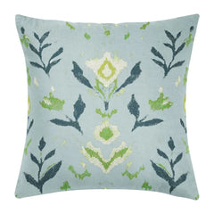 Petal Garden Navy 22x22 Pillow