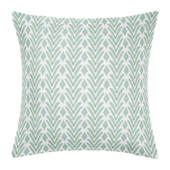 Petite Frond Blue 22x22 Pillow