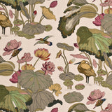 G P & J BAKER - NYMPHEUS - LINEN- BISCUIT/TAUPE - Fabric by the Yard