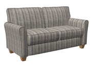 Charlotte - R340 - Cobalt Stripe - Fabric by the Yard - R340 - R340_Furniture