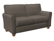 Charlotte - R365 - Pewter Stripe - Fabric by the Yard - R365 - R365_Furniture