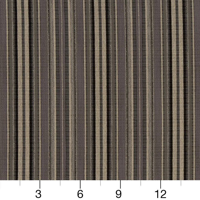 Charlotte - R365 - Pewter Stripe - Fabric by the Yard - R365 - R365_Ruler