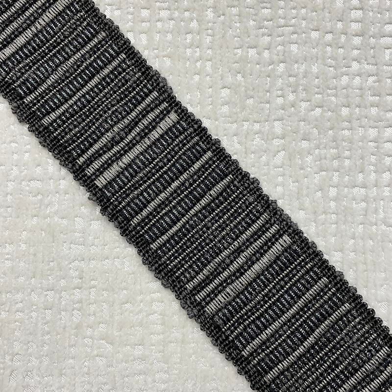 REESE TAPE - SMOKE - Mag Fabrics - Trim By The Yard