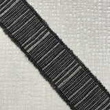 REESE TAPE - SMOKE - Mag Fabrics - Trim By The Yard