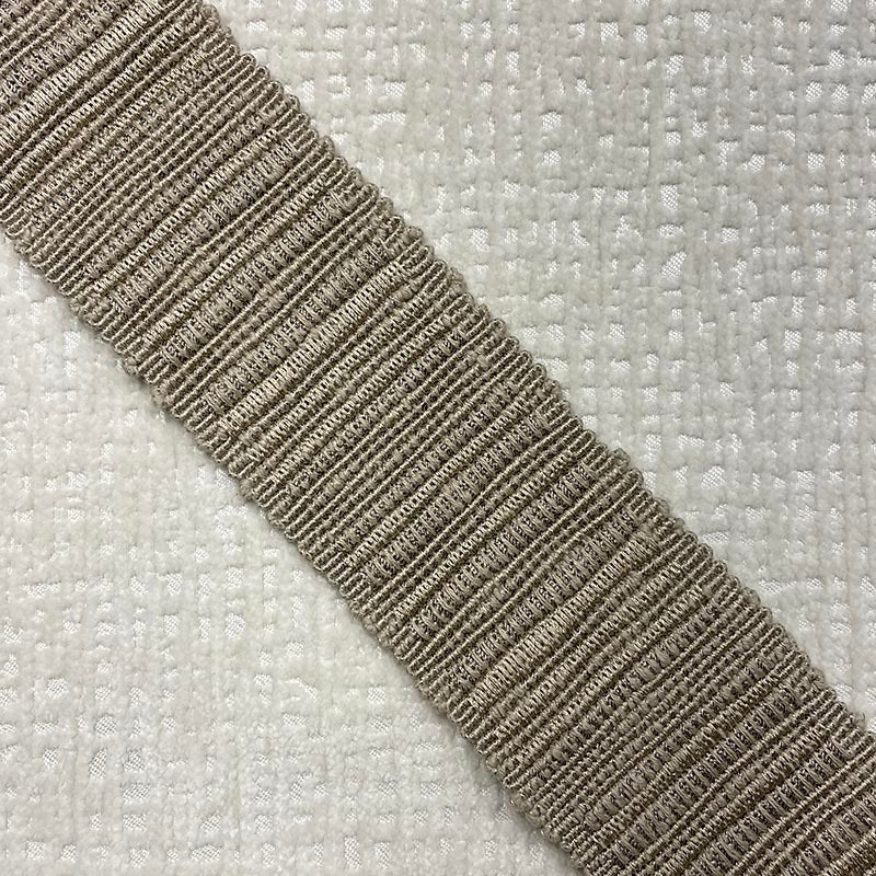REESE TAPE - STONE - Mag Fabrics - Trim By The Yard