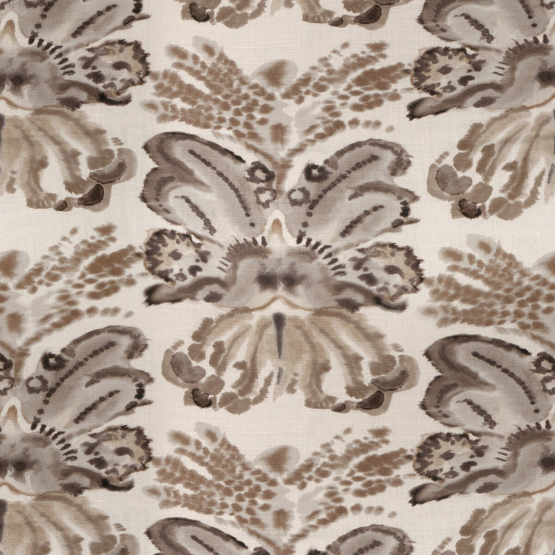 KRAVET COUTURE - RORSCHACH- NATURAL - Fabric by the Yard NATURAL