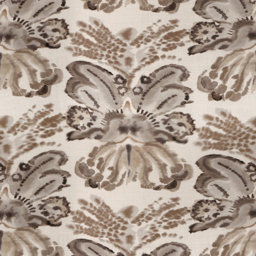 KRAVET COUTURE - RORSCHACH- NATURAL - Fabric by the Yard NATURAL