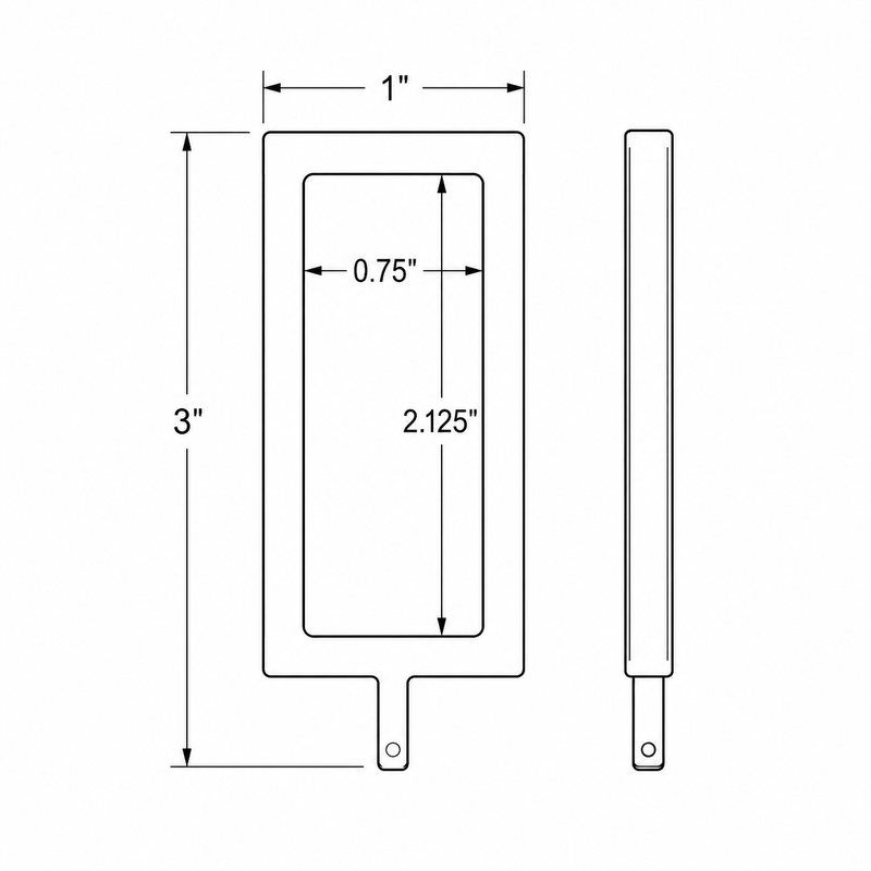 Build Your Own Rectangular Drapery Hardware Rod Set
