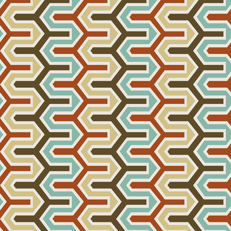 RM Coco - Rickety Rac Stripe - Fabric by the Yard - Samples Available Upon Request