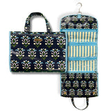 Laura Park - Hanging Travel Case - Rosemary Indigo