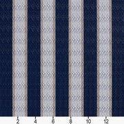 Charlotte - S116 - Cobalt Stripe - Fabric by the Yard - S116 - S116_Ruler