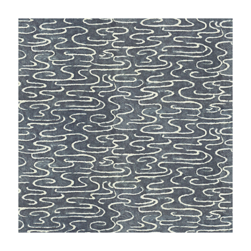 KRAVET COUTURE - SANDTROPEZ- INDIGO - Fabric by the Yard INDIGO