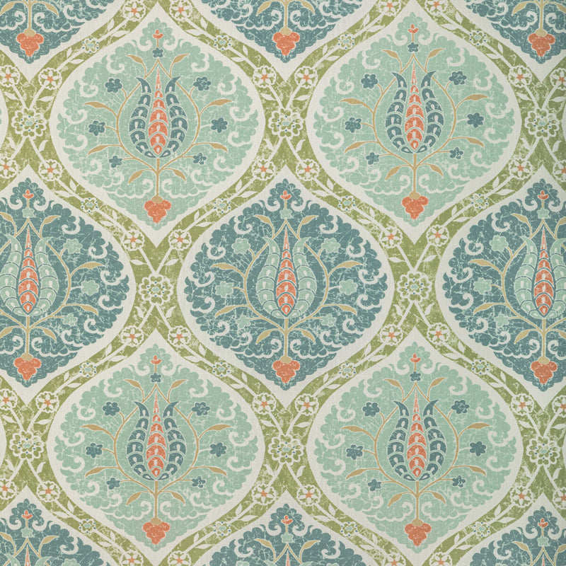 KRAVET BASICS - SAN POLO- LAGOON - Fabric by the Yard LAGOON