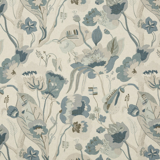 G P & J BAKER - CALIFORNIA- LINEN/DENIM - Fabric by the Yard LINEN/DENIM