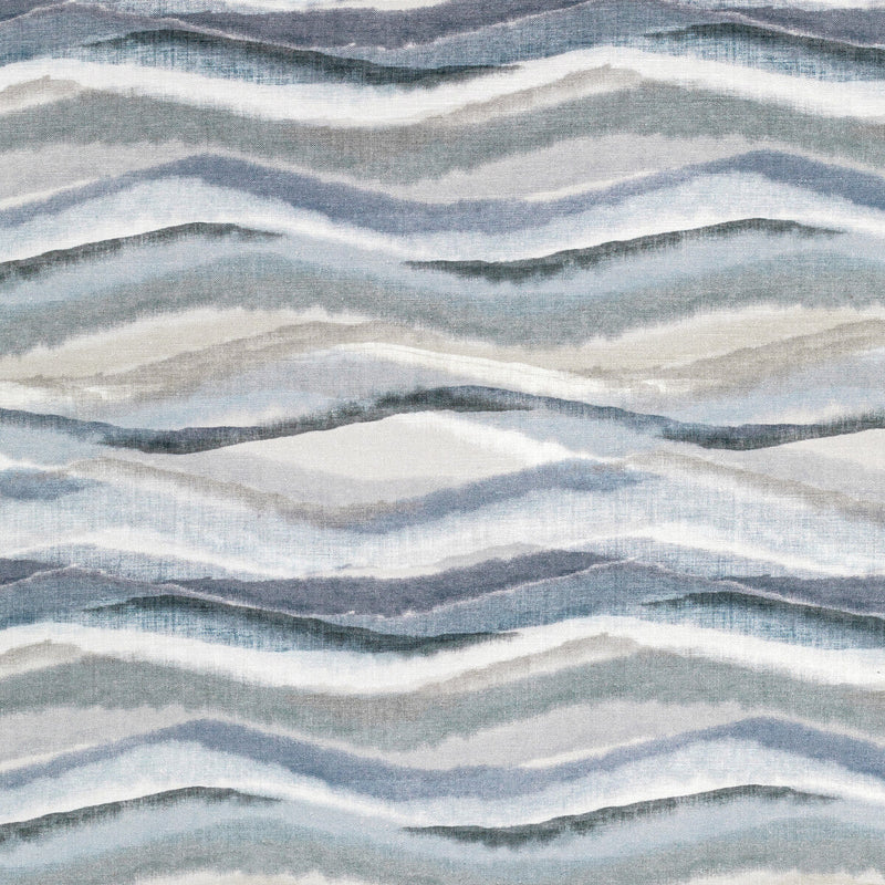 KRAVET COUTURE - STRIATE- INDIGO - Fabric by the Yard INDIGO