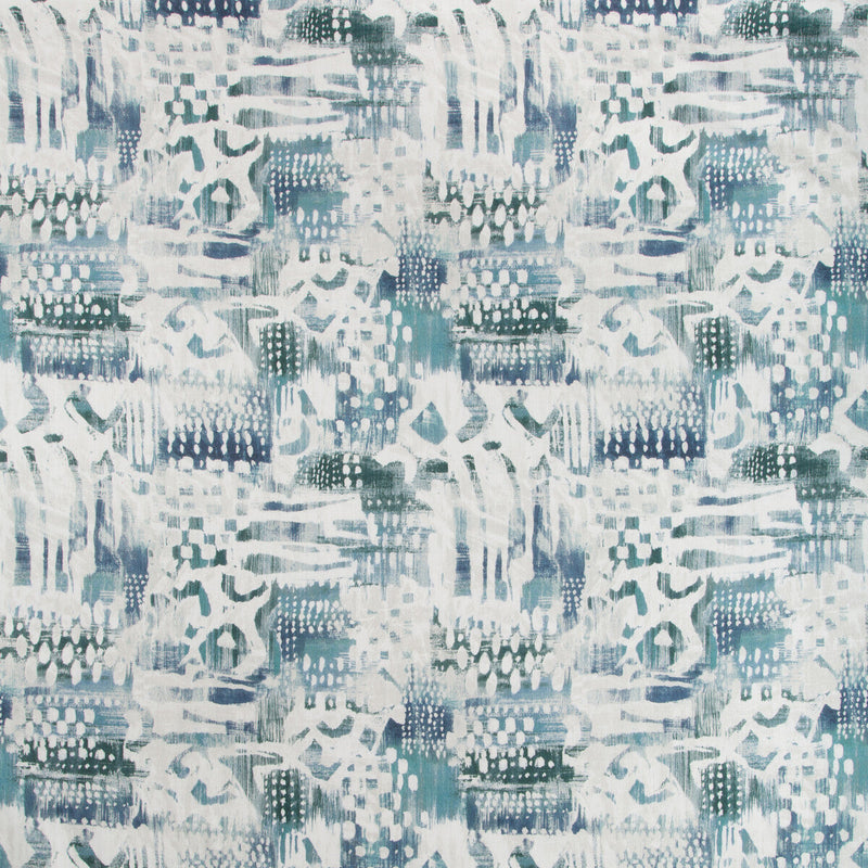 KRAVET BASICS - SURFWOOD- LAGOON - Fabric by the Yard LAGOON