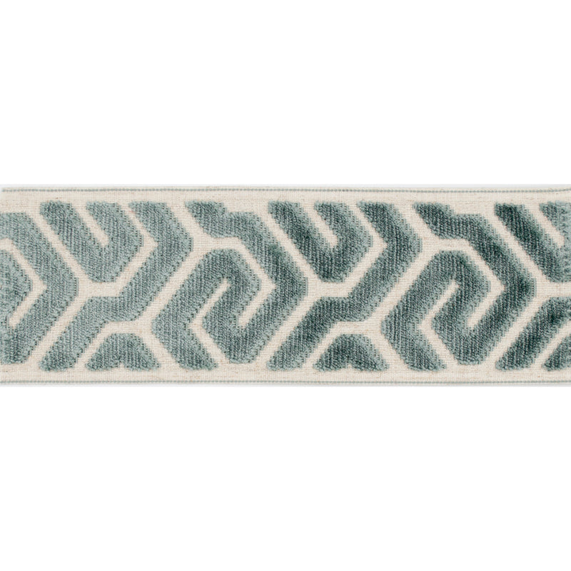 SUTTON TAPE - TEAL - Mag Fabrics - Trim By The Yard