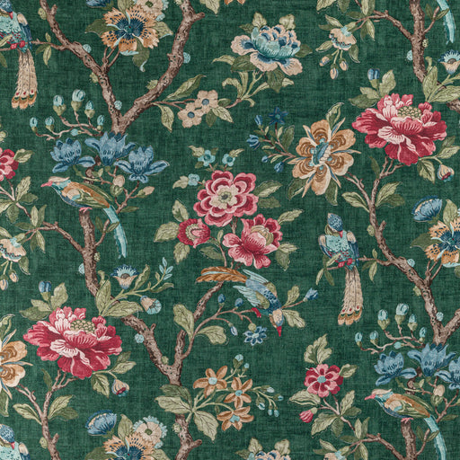 KRAVET COUTURE - SYMPHONY- EMERALD - Fabric by the Yard EMERALD