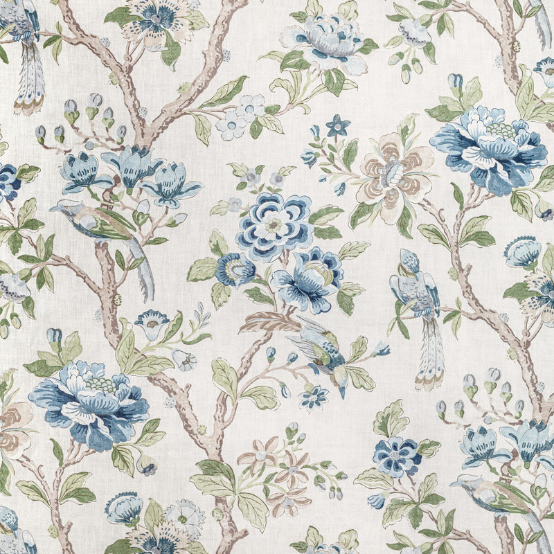 KRAVET COUTURE - SYMPHONY- INDIGO - Fabric by the Yard INDIGO