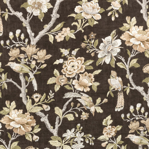 KRAVET COUTURE - SYMPHONY- CHOCOLATE - Fabric by the Yard CHOCOLATE