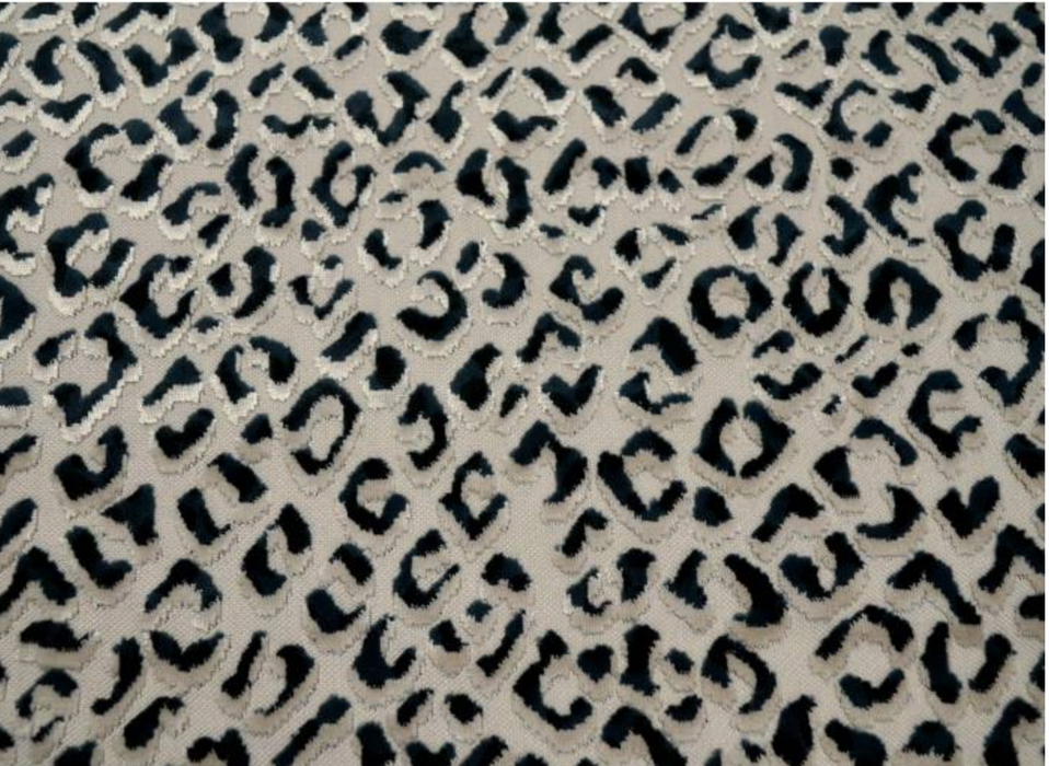 Ocelot - Azul - Fabric By The Yard - 63.99 - Free Samples