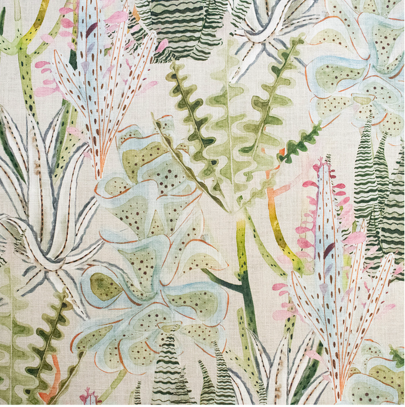 Ballard Freya Multi - Fabric By The Yard - Samples Available Upon Request - Fabrics and Drapes