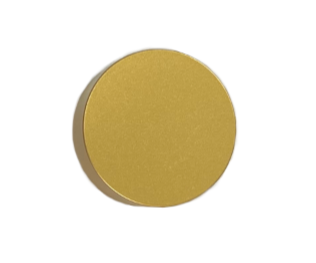 1 inch Diameter - End Cap Finial - Individual Unit - Available in Gold, Silver, Black and Bronze Finish - IF&D Fabrics and Drapes