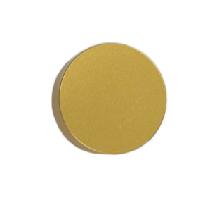 1.5 Inch Diameter - End Cap Finial - Individual Unit - Available in Gold, Silver, Black and Bronze Finish - IF&D Fabrics and Drapes