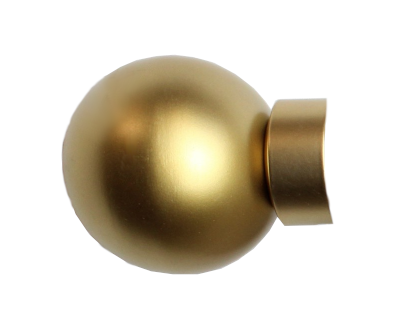1 Inch - Iron Ball Finial - Individual Unit - Available in Gold, Silver, Black and Bronze Finish