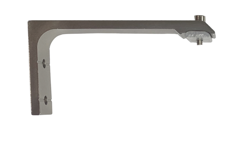 1.5 Inch Diameter - Channel Track L Bracket - Available in Gold, Silver, Black and Bronze Finish - IF&D Fabrics and Drapes