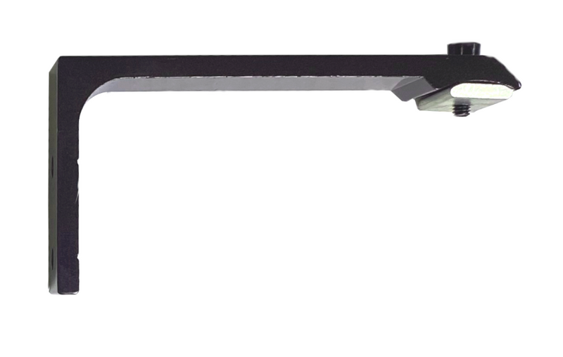 1 Inch - Channel Track L Bracket - Available in Gold, Silver, Black and Bronze Finish - IF&D Fabrics and Drapes