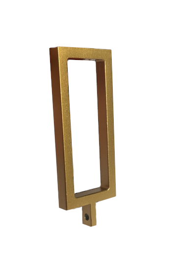 Drapery Rings for Acrylic Lucite Rectangular Drapery Rod - Gold Finish