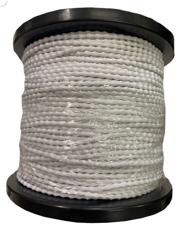 1/8" Wide Leaded Weighted Drapery Tape/Cording - Available in Lengths of 1, 3, 6, 10, 12, 20, 30, 40, 50 Yards