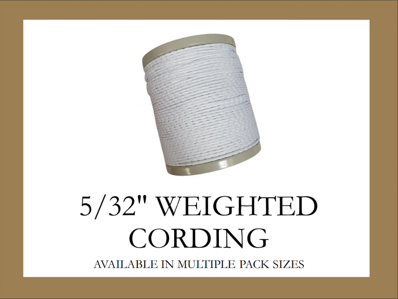 5/32" Lead Free Sausage Bead Weight - Available in Lengths of 1, 3, 6, 12, 24, 150 Yards
