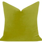 Laura Park Velvet Pillows - 22" x 22" - Green