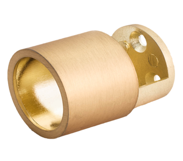 1 3/8 Inch Individual Inside Mount Bracket - Available in Brushed Gold, Black, and Silver Finishes