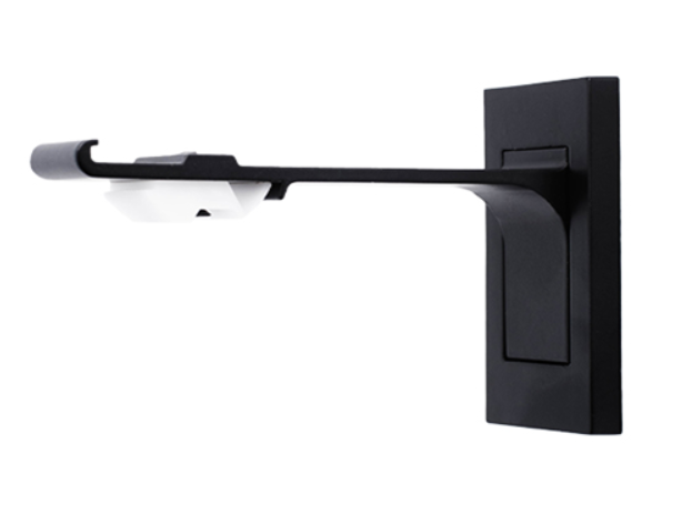 1 1/8 Inch - Extended Channel Track Bracket - Available in Brushed Gold, Silver, and Black Finishes - IF&D Fabrics and Drapes