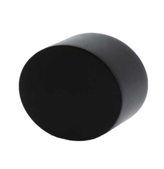 1 3/8 Inch - Individual End Cap Finial- Available in Brushed Gold, Silver, and Black Finish - IF&D Fabrics and Drapes