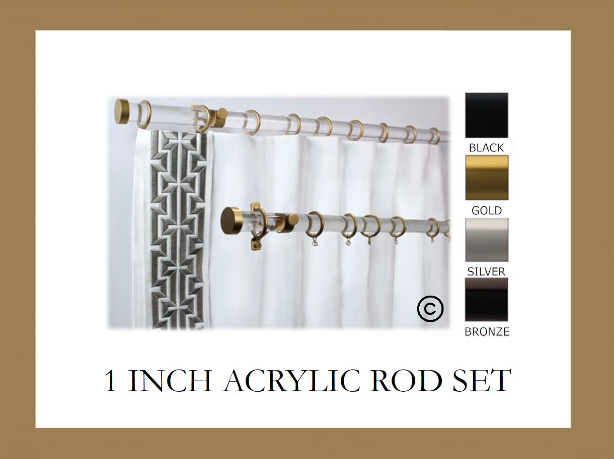 1 Inch Drapery Hardware